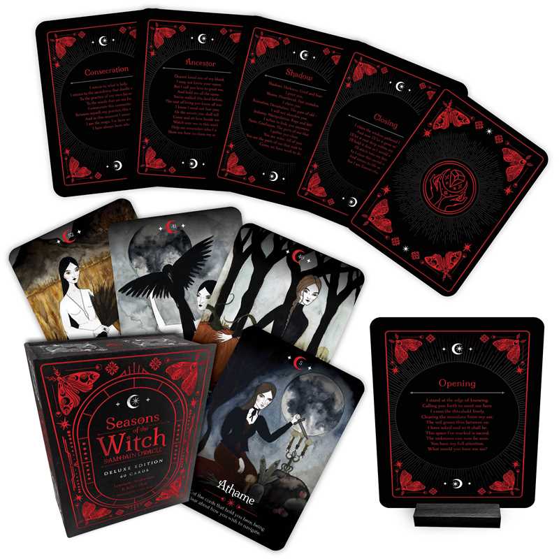 Seasons of the Witch: Samhain Oracle DELUXE EDITION by Lorriane Anderson
