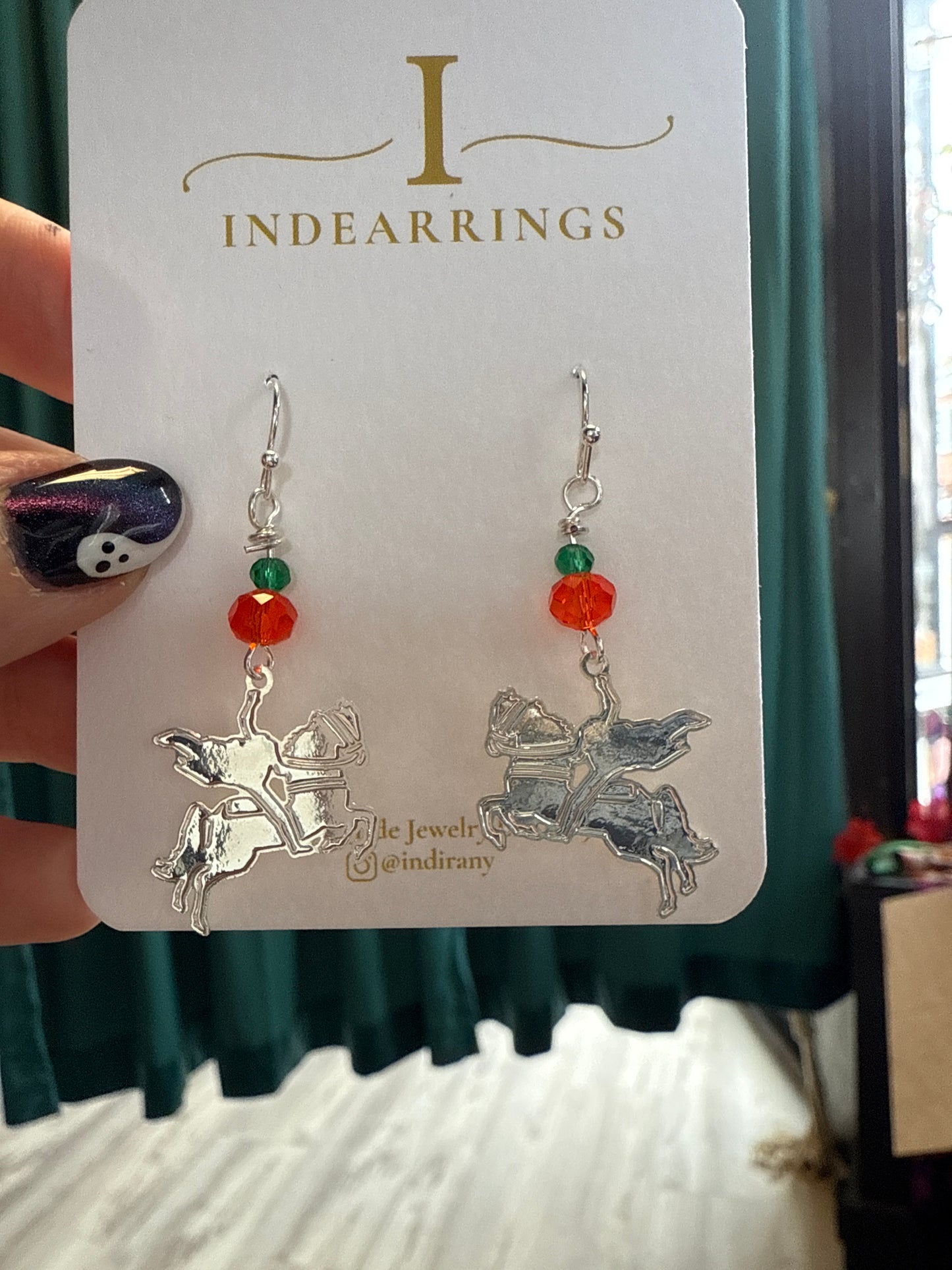 Headless Horseman Earrings By Indearrings