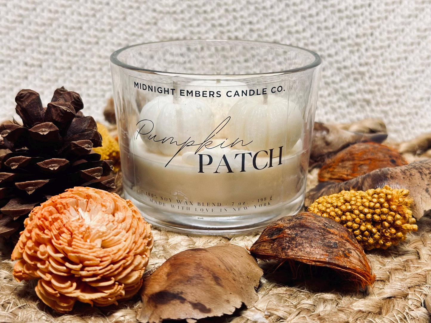 Pumpkin Patch Candle - Mini Pumpkins Pumpkin Chai Scented