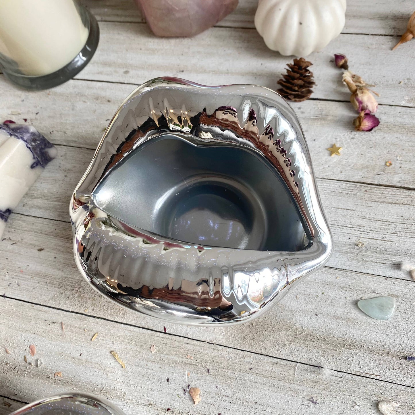 Silver Lip Bowl 