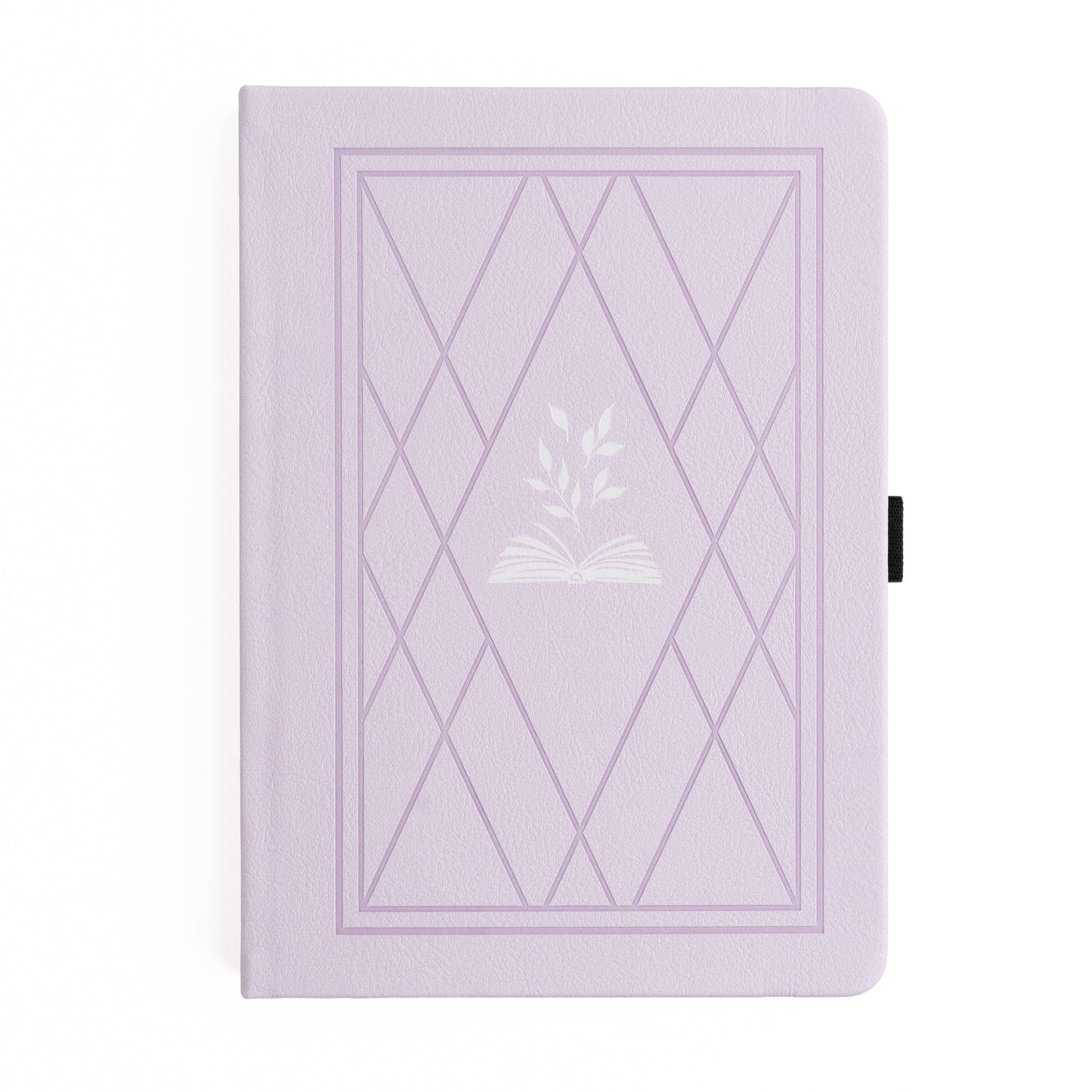 Vintage Library in Lilac: Reading Journal - Cozy Coven