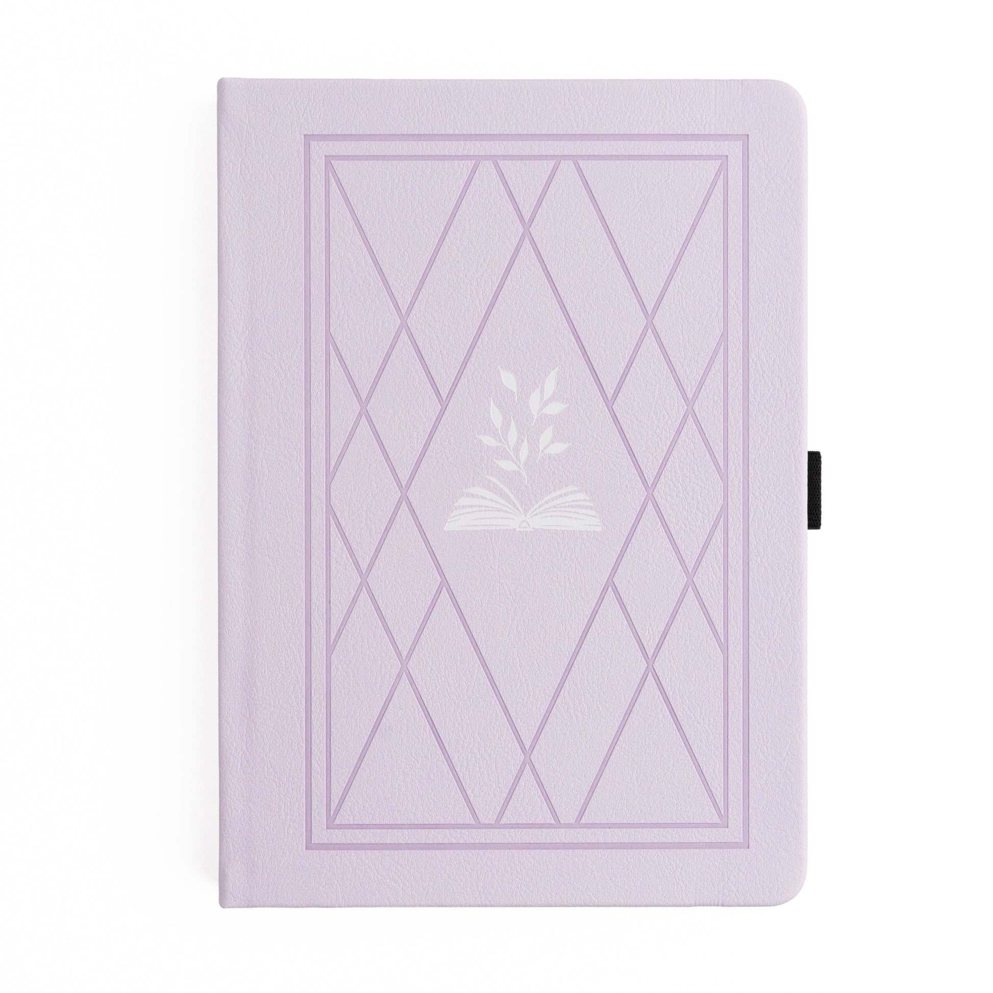 Vintage Library in Lilac: Reading Journal - Cozy Coven