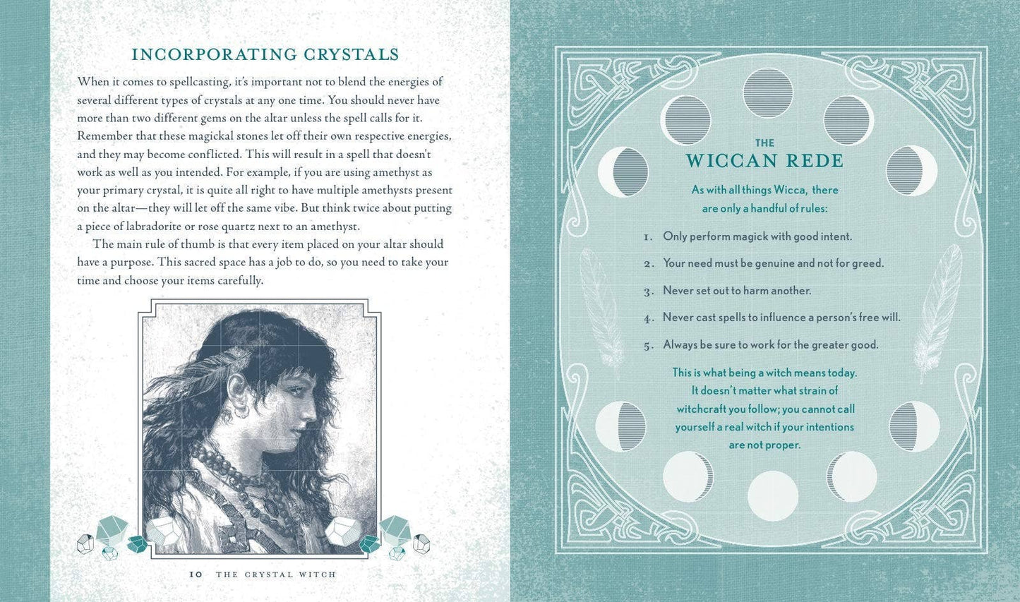 The Crystal Witch: The Magickal Way to Calm & Heal - Cozy Coven