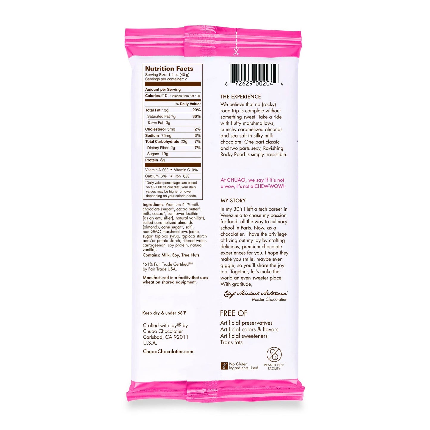 Ravishing Rocky Road Milk Chocolate- Signature Bar - Cozy Coven