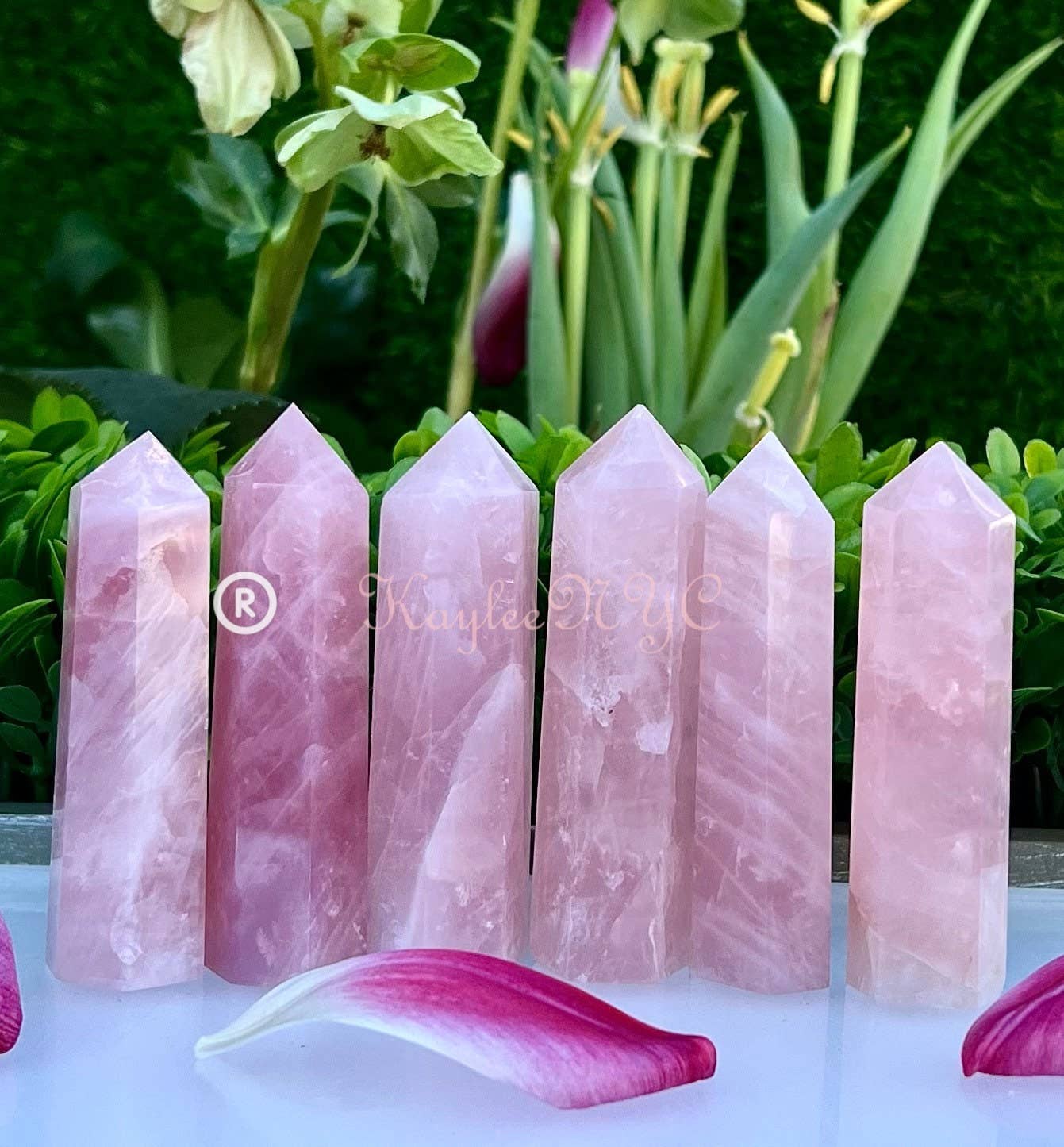Rose Quartz Tower Obelisk Point