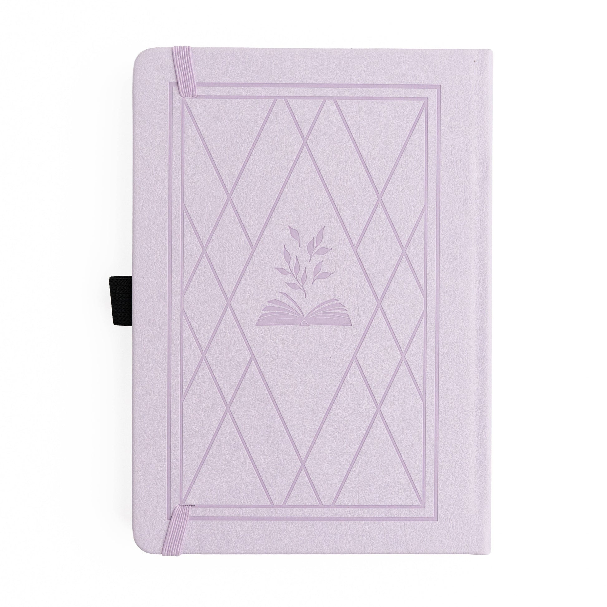 Vintage Library in Lilac: Reading Journal - Cozy Coven
