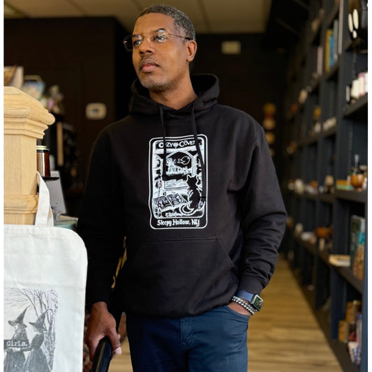 Cozy Coven Sleepy Hollow NY Tarot Card Hoodie | 🖼️ by Claire Widman