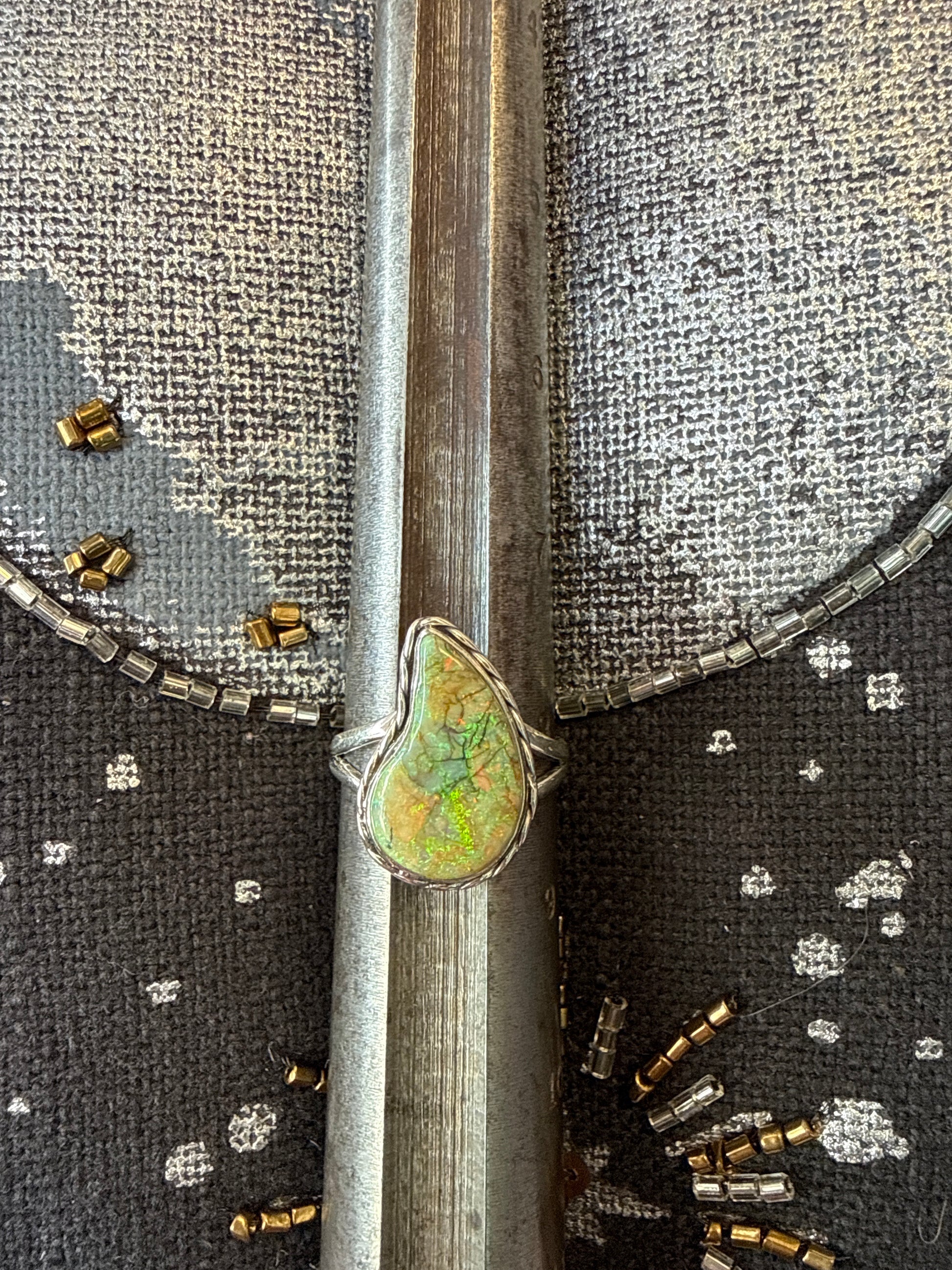 Boulder Opal Ring - Cozy Coven