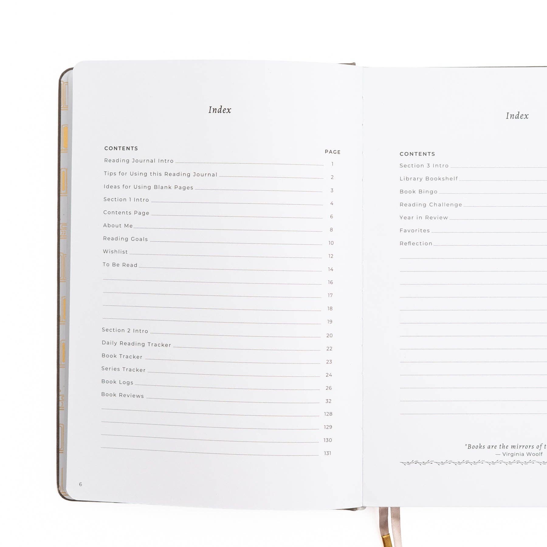 Vintage Library in Lilac: Reading Journal - Cozy Coven