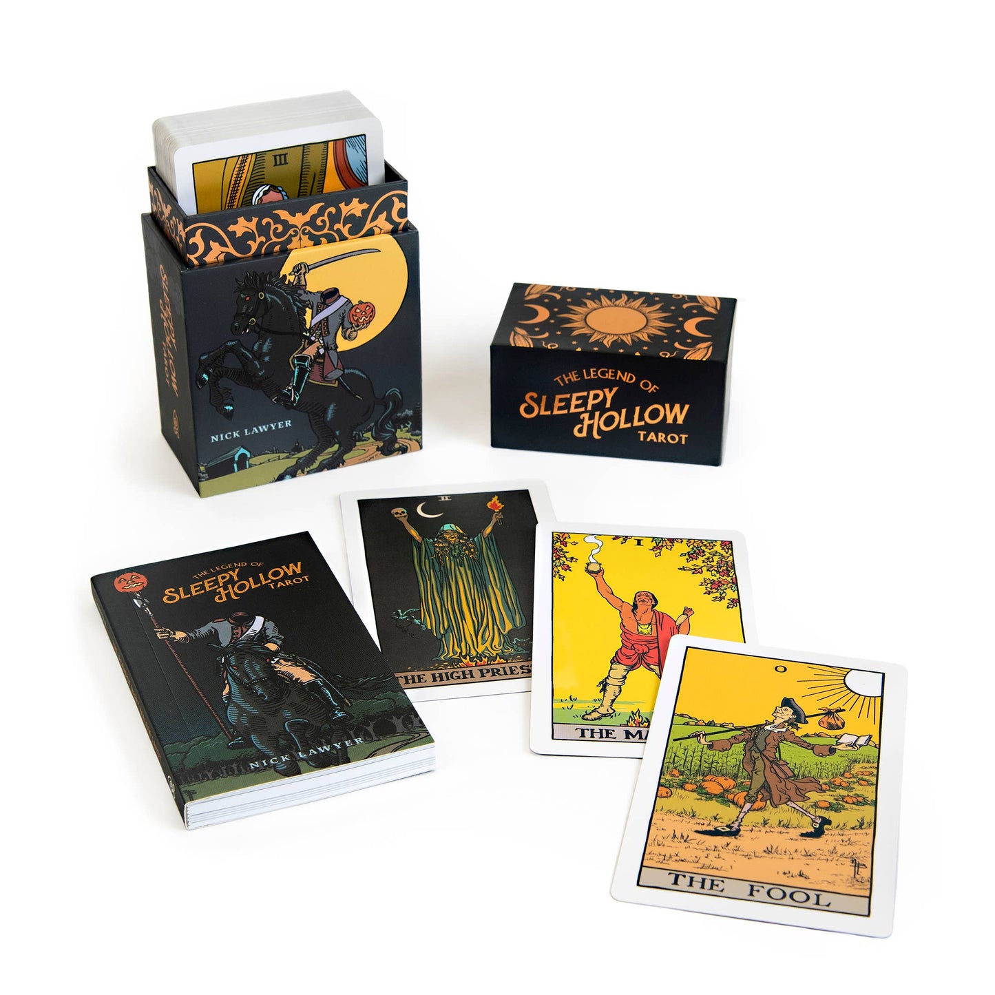 The Legend of Sleepy Hollow Tarot —Headless Horseman Edition - Cozy Coven