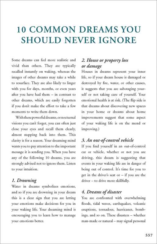 Dream Dictionary by Theresa Cheung - Cozy Coven