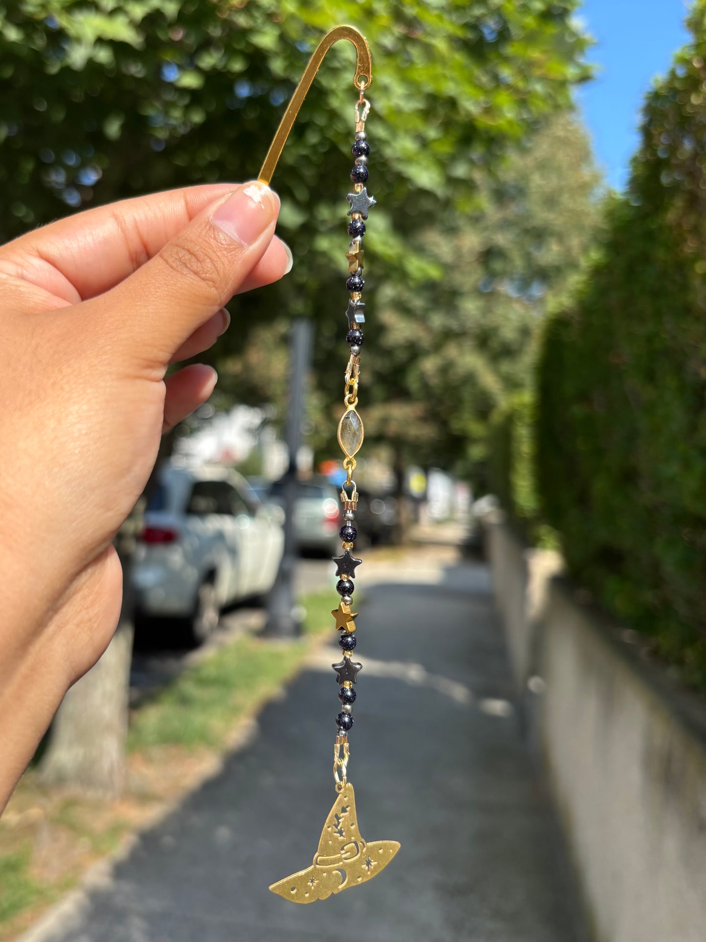 Crystal Bookmark Hooks