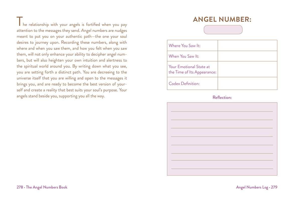 Angel Numbers Book by Mystic Michaela - Cozy Coven