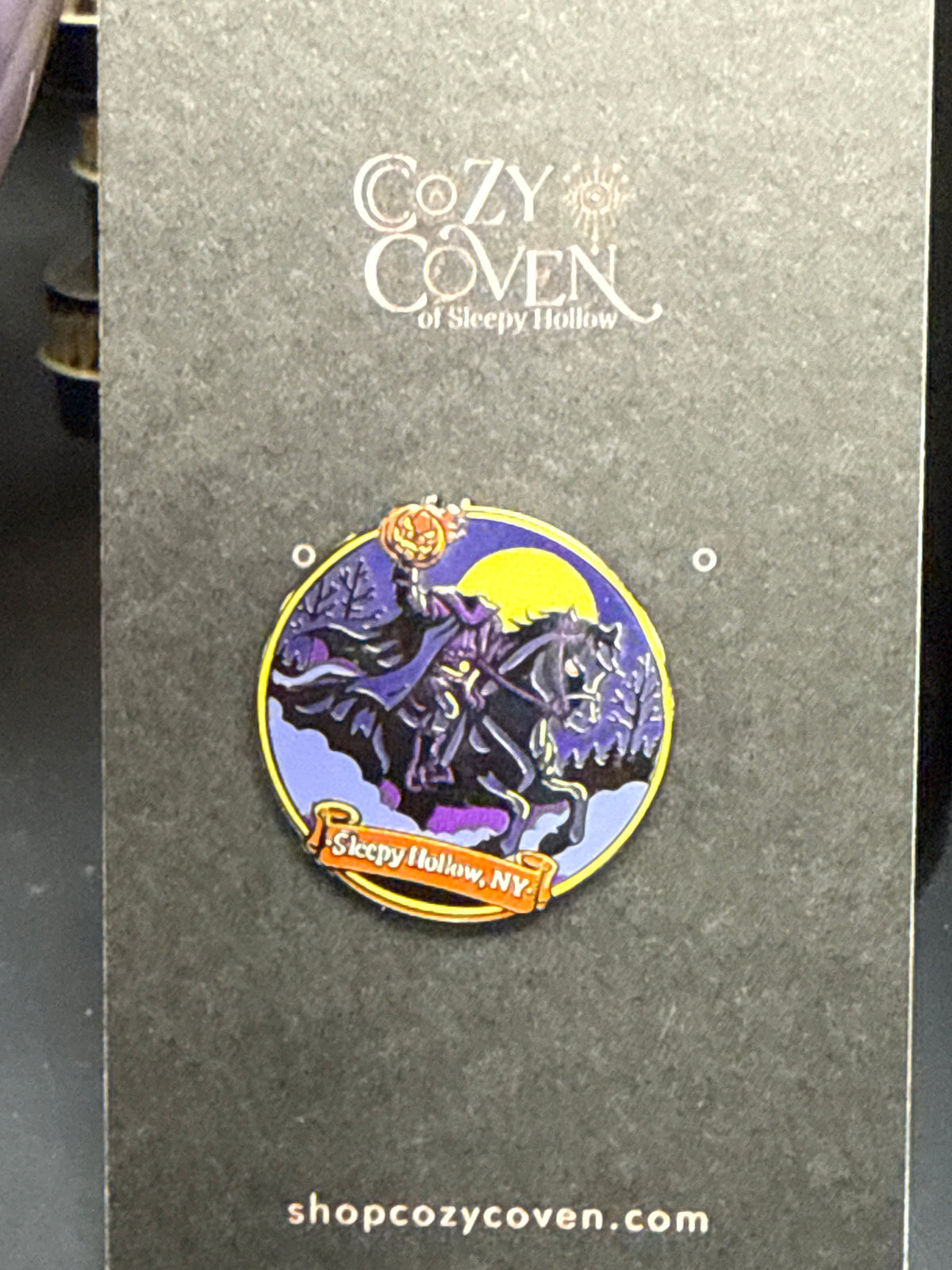 Headless Horseman Sleepy Hollow | Enamel Pin - Cozy Coven