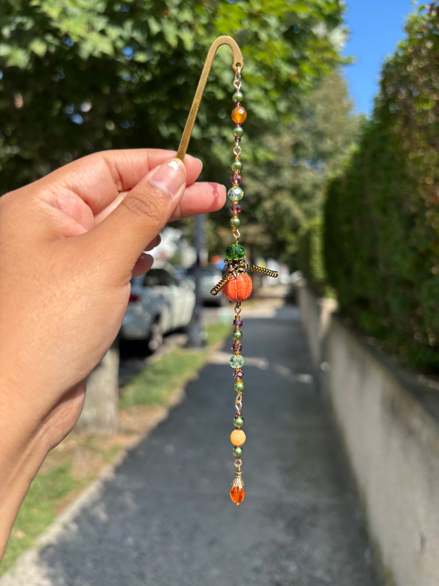 Crystal Bookmark Hooks