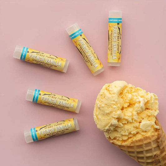 All Natural, Vegan French Vanilla Lip Balm