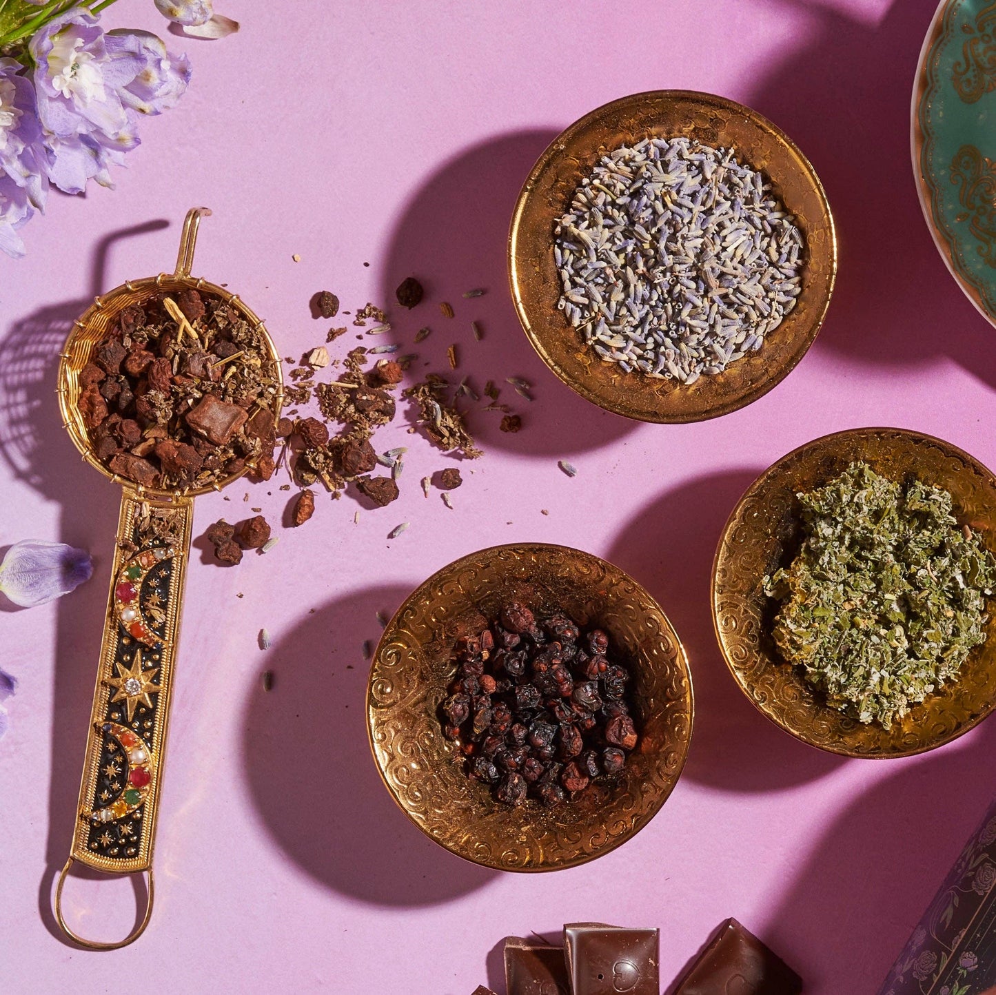 The Empress: Lavender Currant Shatavari Cocoa Tea of Nurturing Creativity