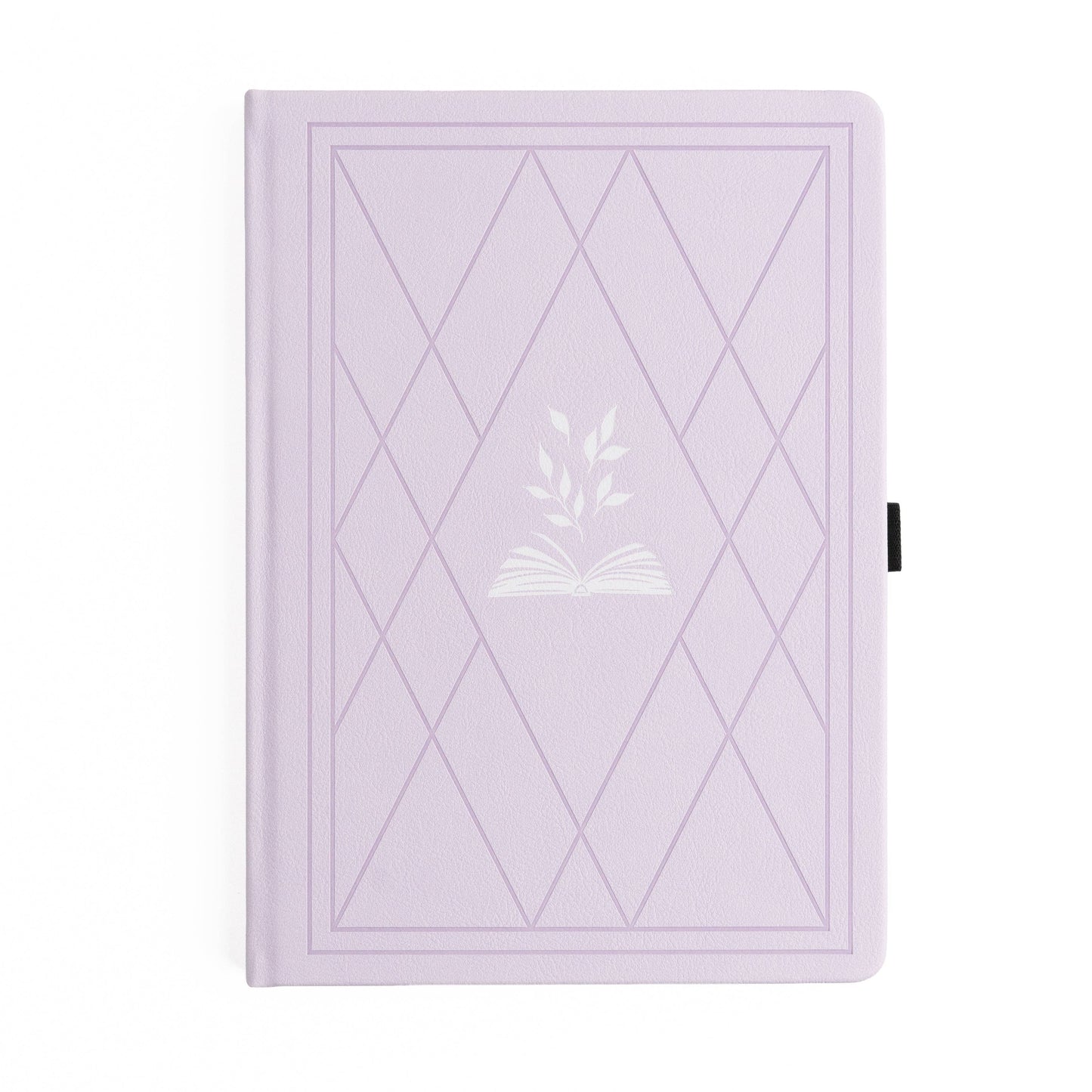 Vintage Library in Lilac: Reading Journal - Cozy Coven