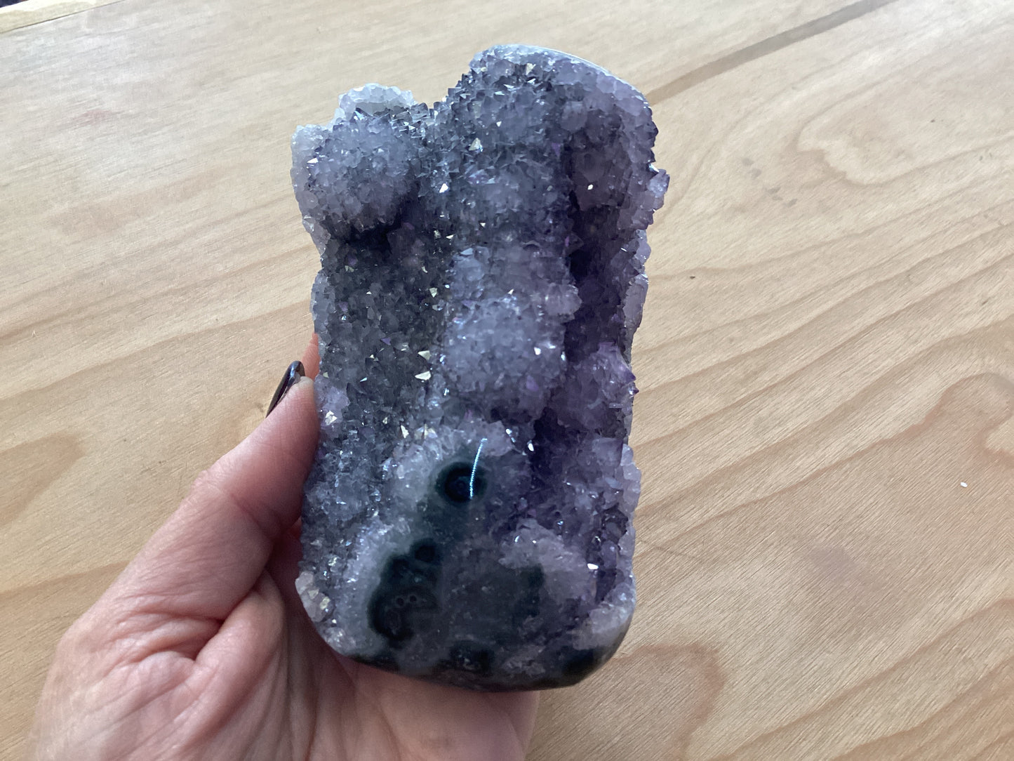 Mixed Minerals on Stand