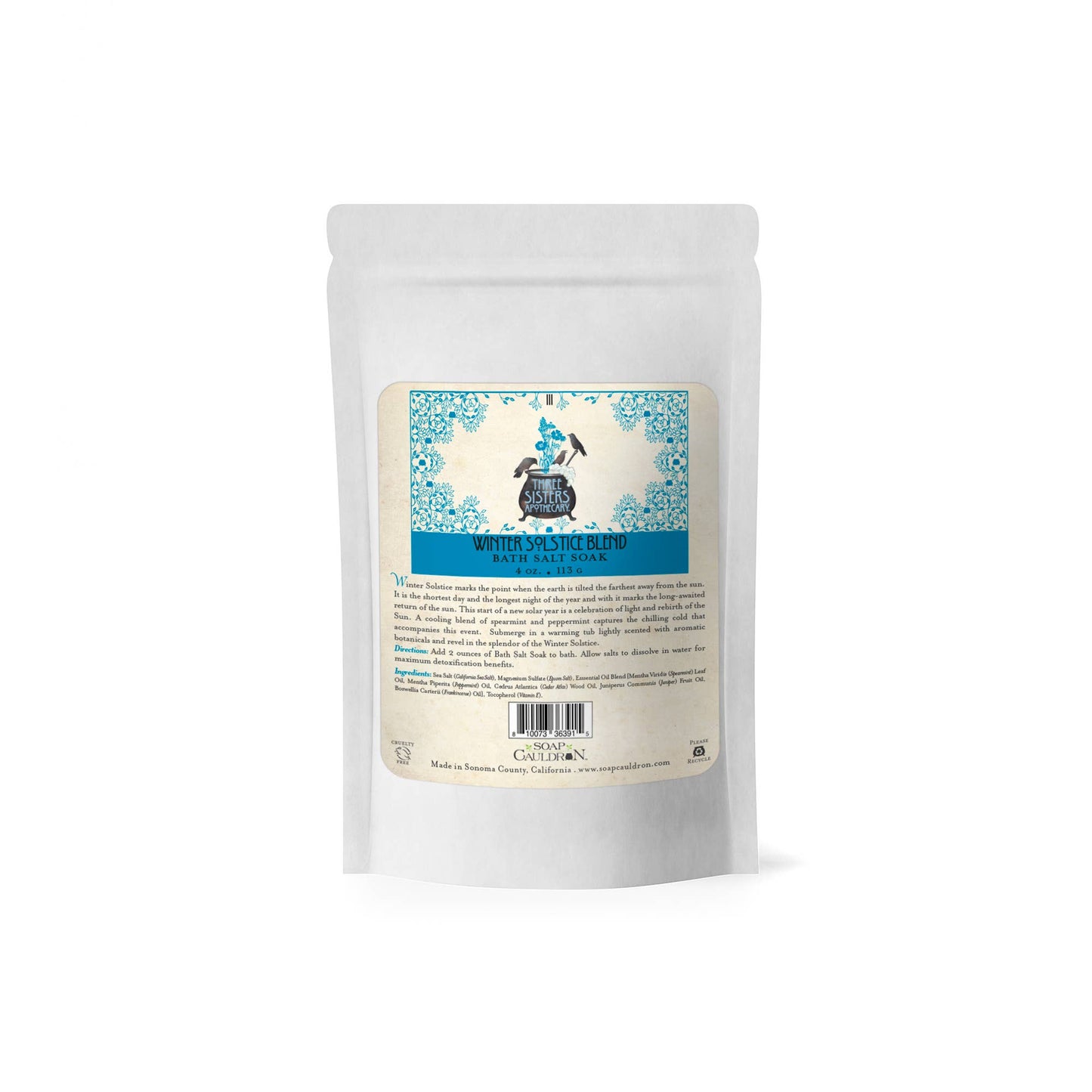 Winter Solstice Bath Salt Soak