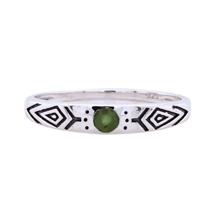 Moldavite Maya Fulfillment Ring - Cozy Coven