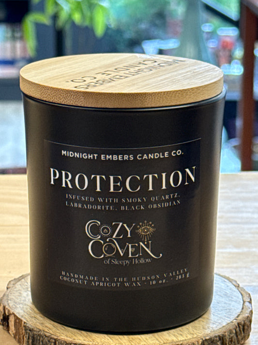 Midnight Embers Protection Candle