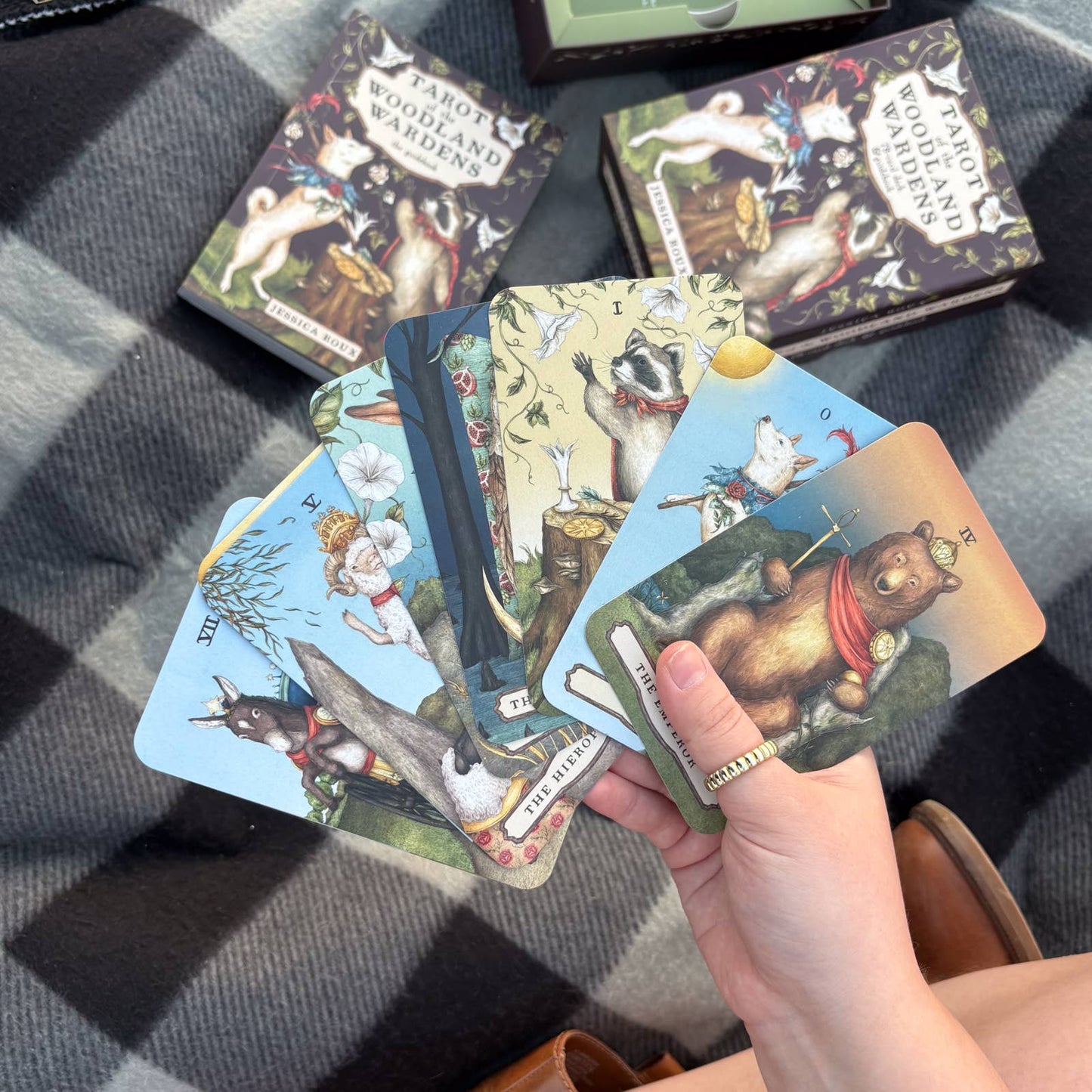Tarot of the Woodland Wardens by Jessica  Roux