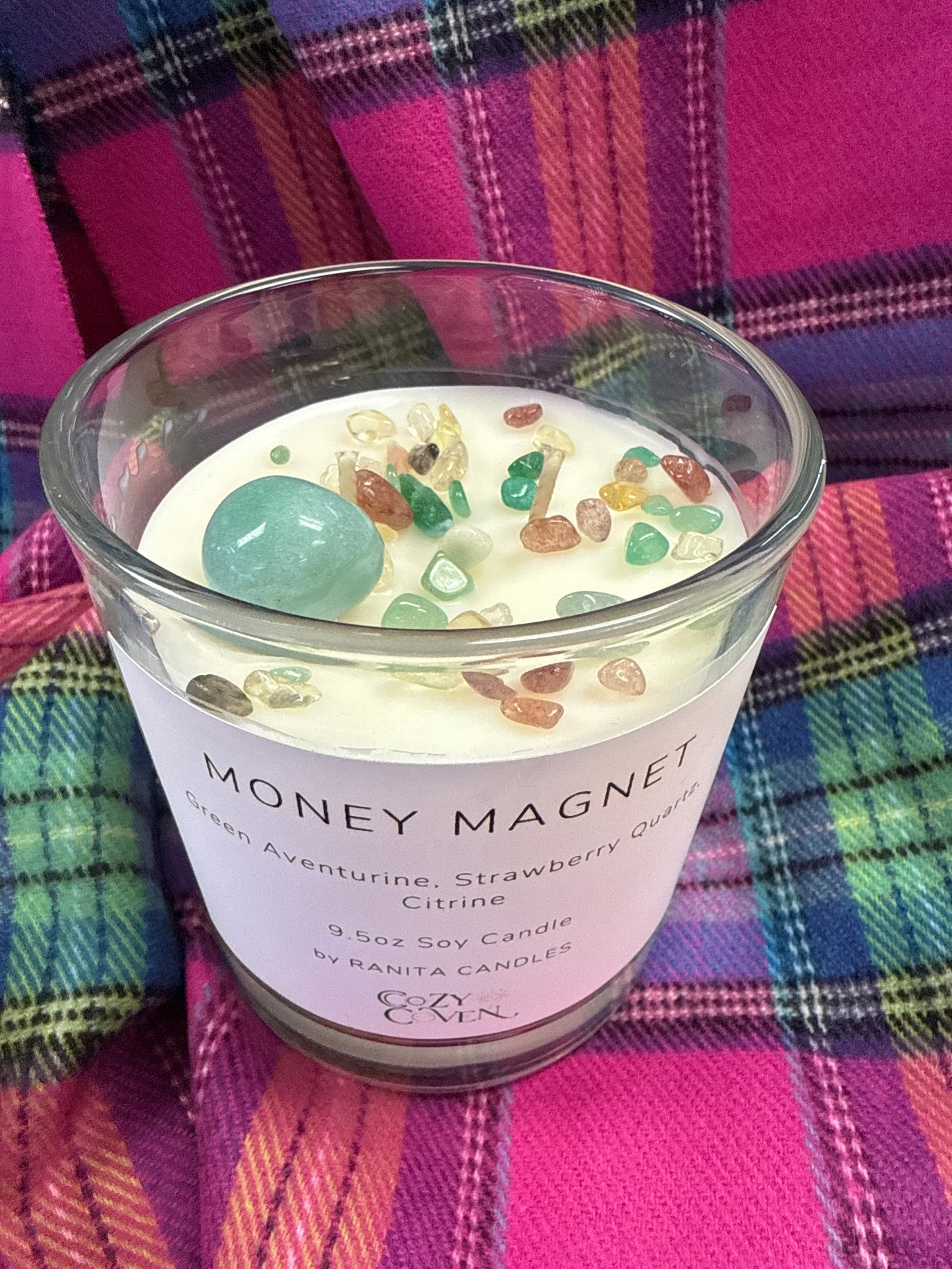 Crystal Intentions Soy Wax Candles