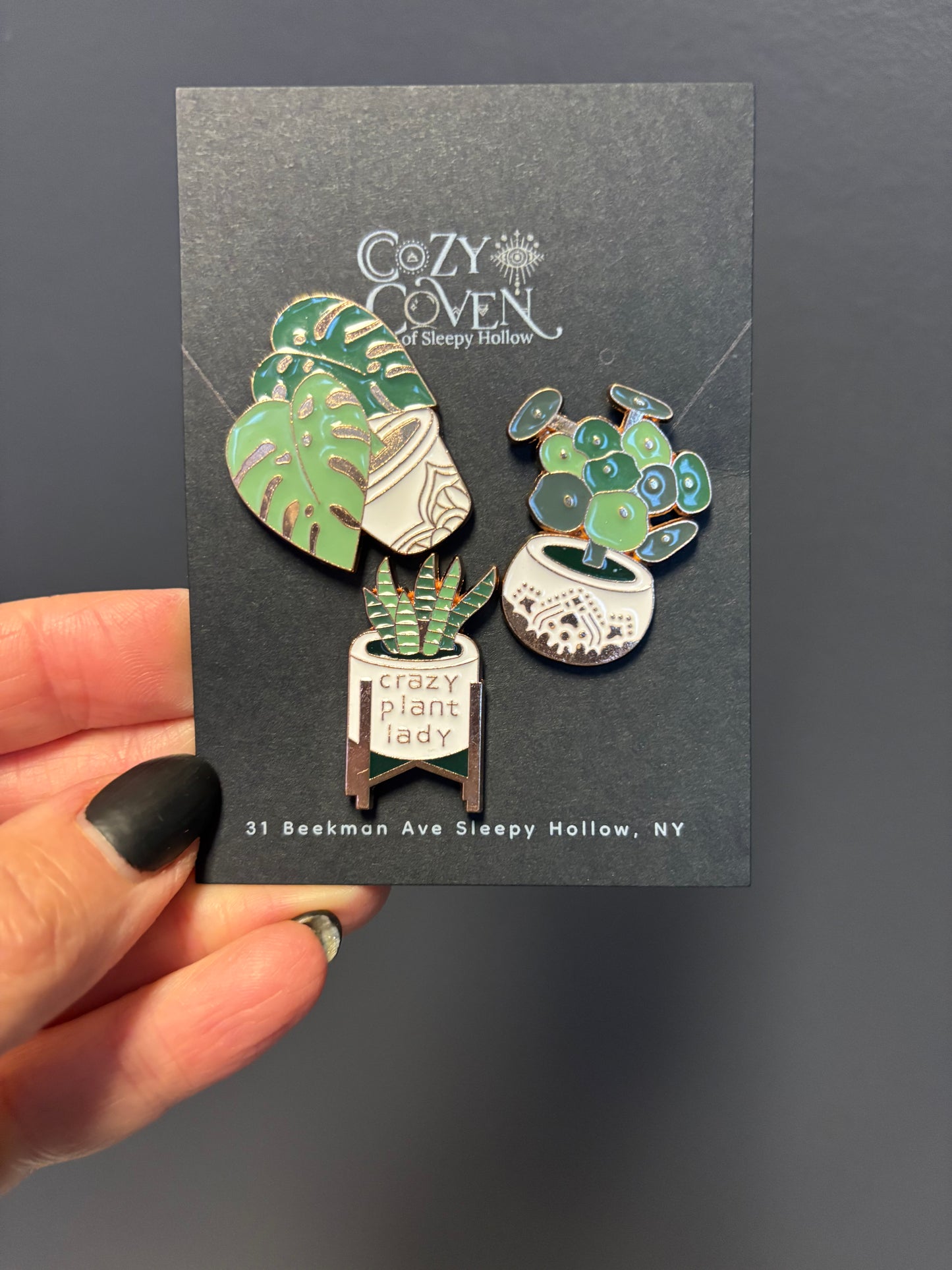 Plant 🪴 Lovers Set of 3 Enamel Pins