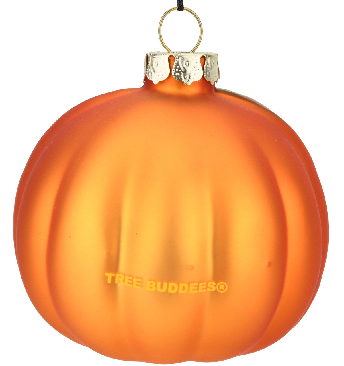 Pumpkin Glass Bulb Jack-o'-lantern Halloween Ornament - Cozy Coven