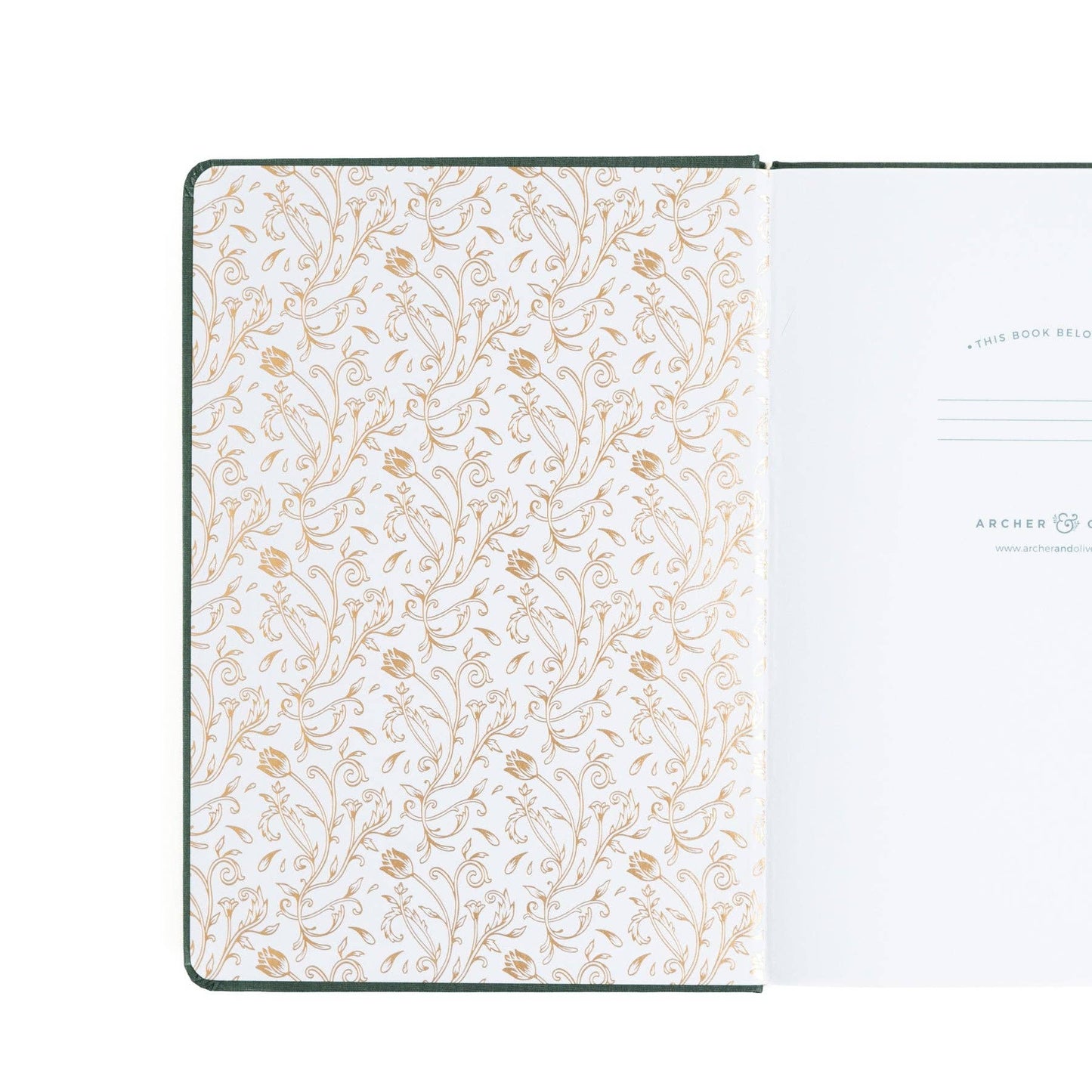 Antique Floral: B5 Dot Grid Notebook - Cozy Coven