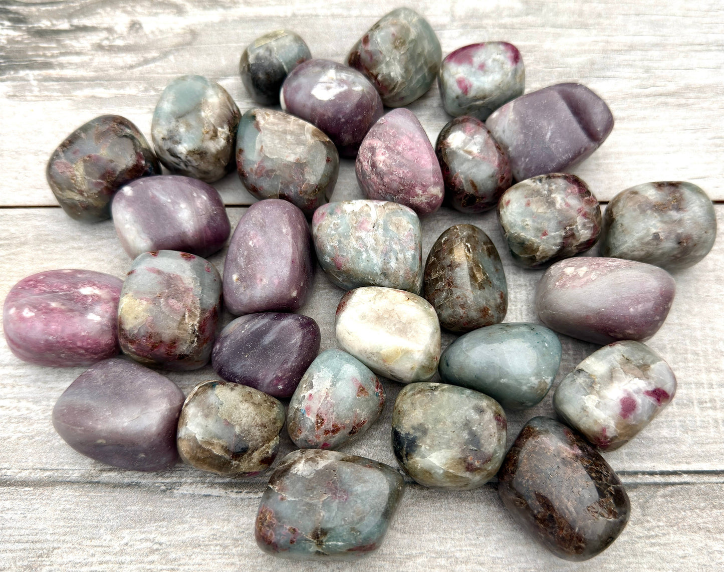 2 lbs Natural Unicorn StoneTumble Crystal - Cozy Coven