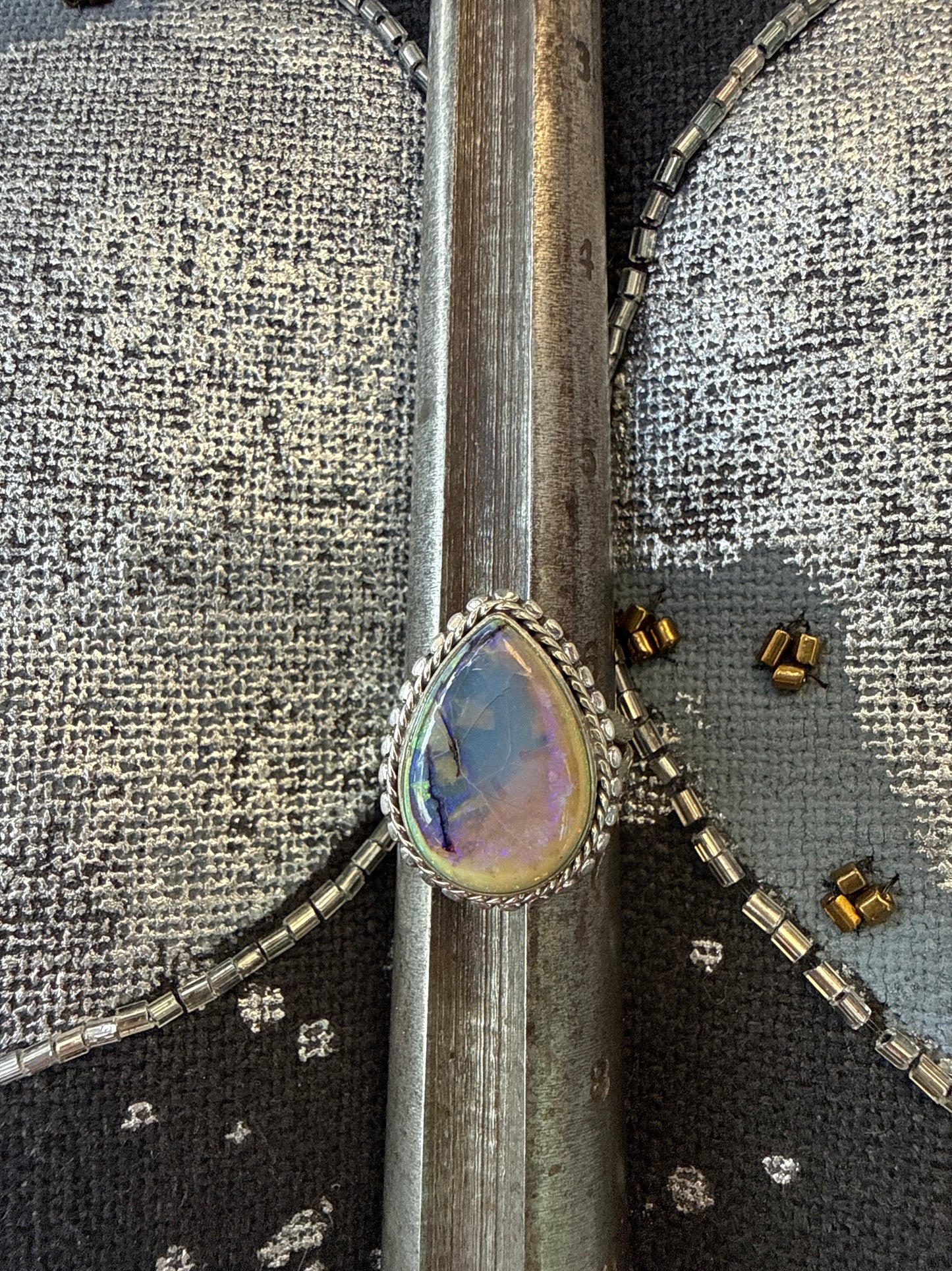 Boulder Opal Ring - Cozy Coven