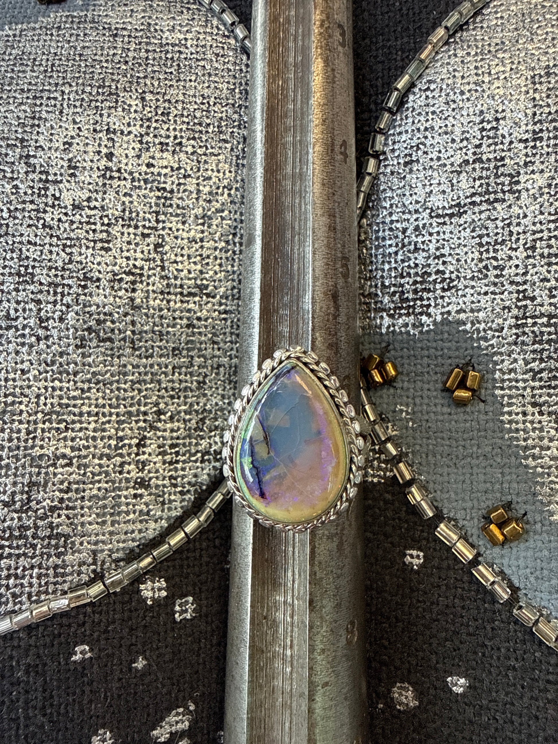Boulder Opal Ring - Cozy Coven