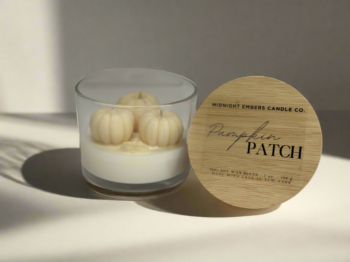 Pumpkin Patch Candle - Mini Pumpkins Pumpkin Chai Scented