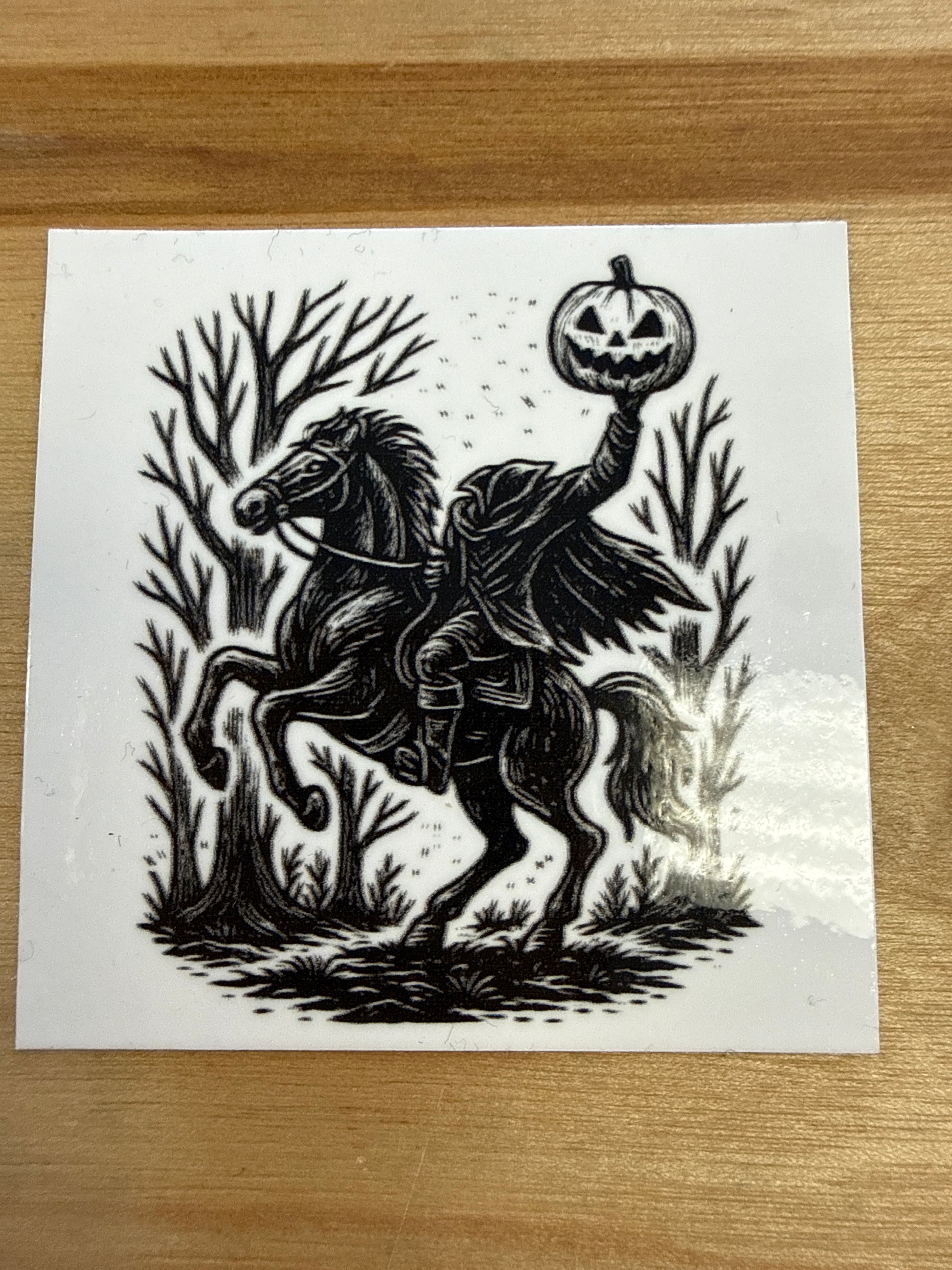 Headless Horseman Sticker - Cozy Coven