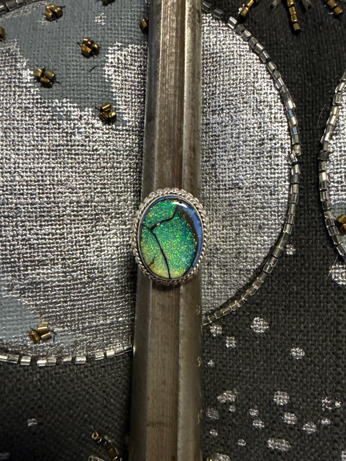 Boulder Opal Ring - Cozy Coven