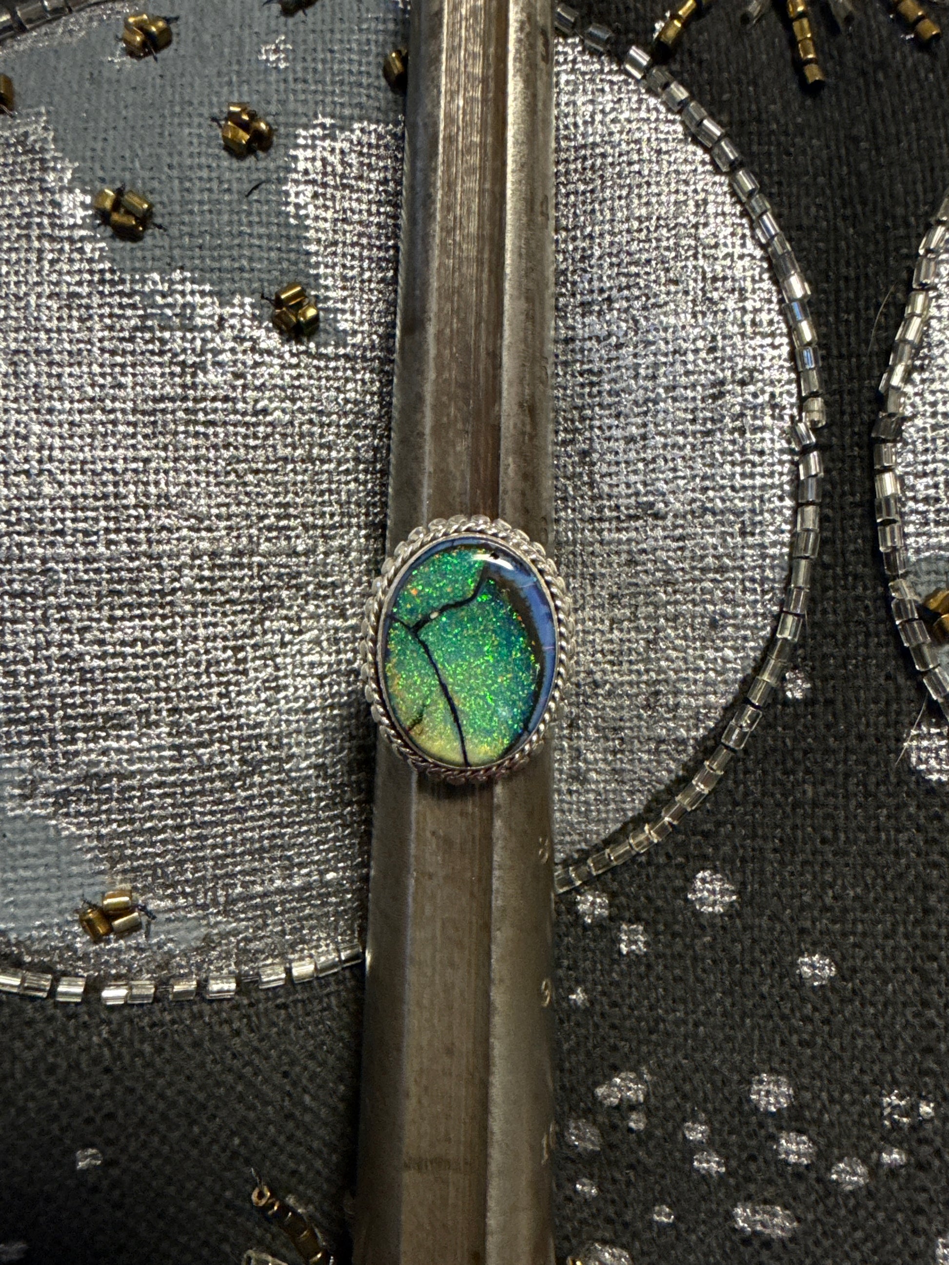 Boulder Opal Ring - Cozy Coven