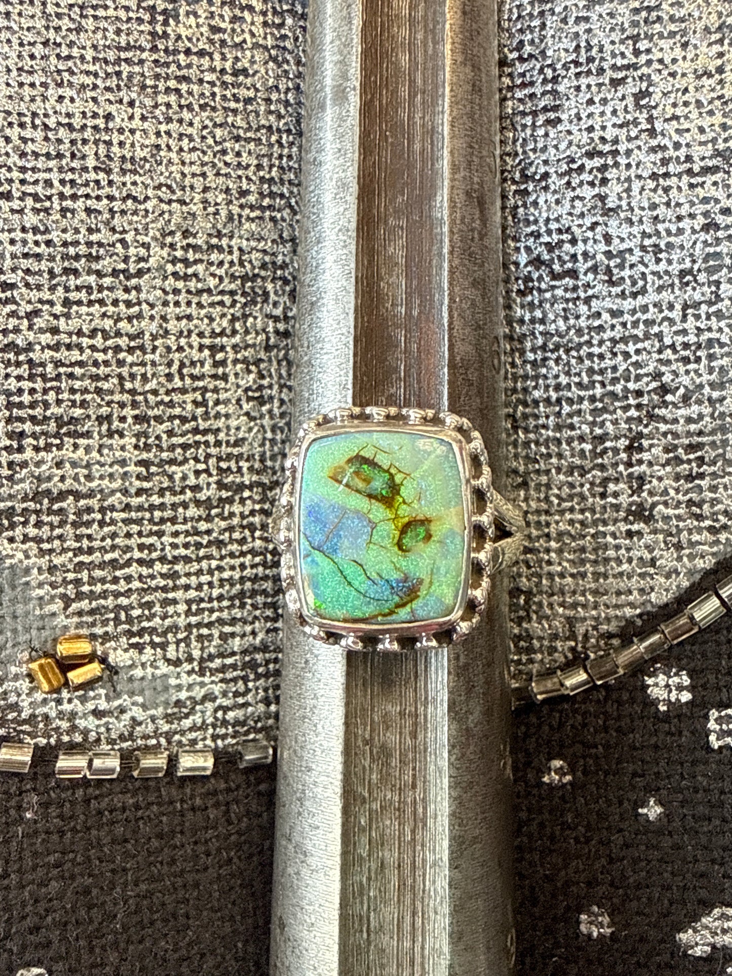 Boulder Opal Ring - Cozy Coven