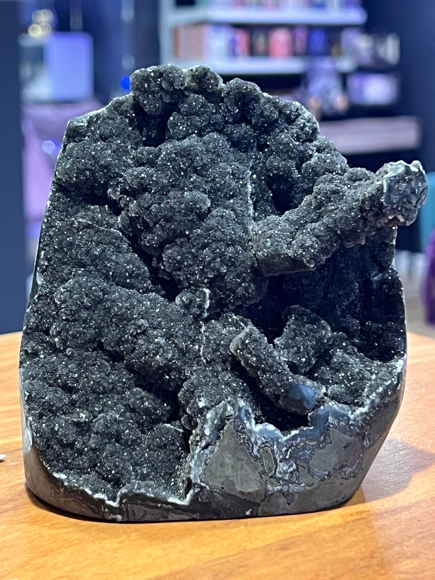 Galaxy Gray Uruguayan Amethyst Geode