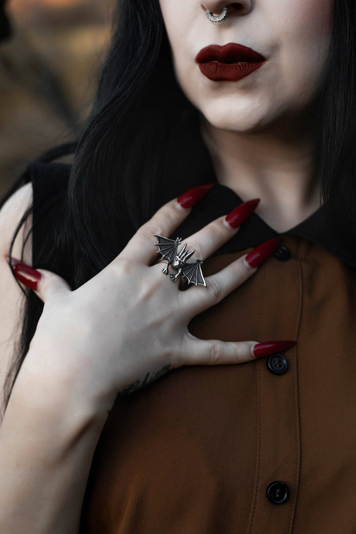 Gothic Guardian Ring