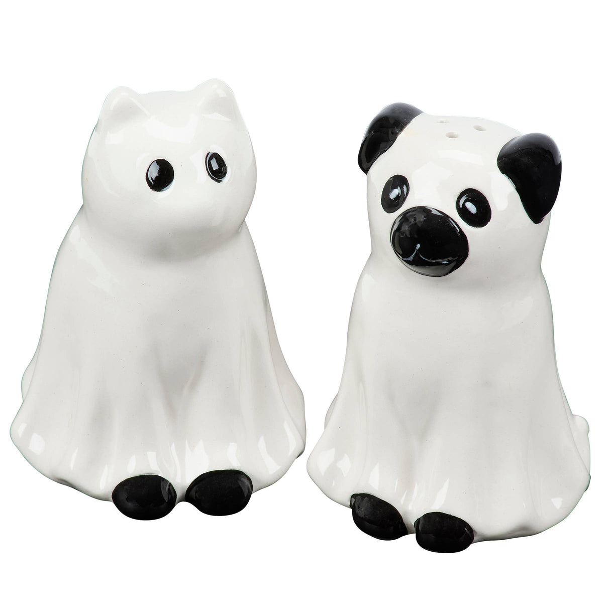 Ghost Pet Salt And Pepper Shakers