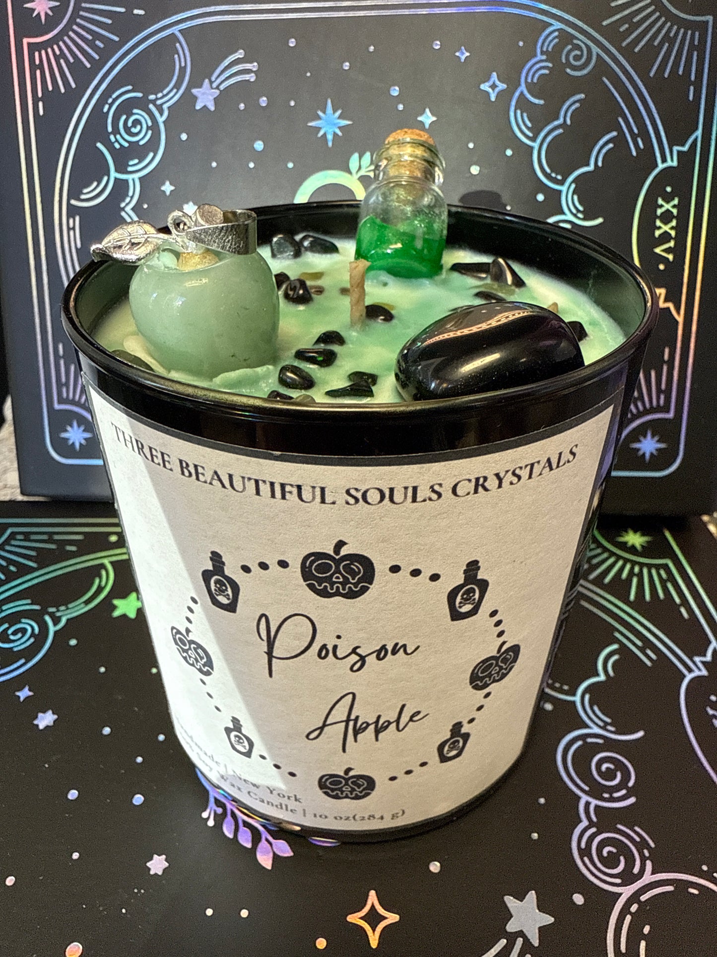 3 Beautiful Souls Crystal Candles