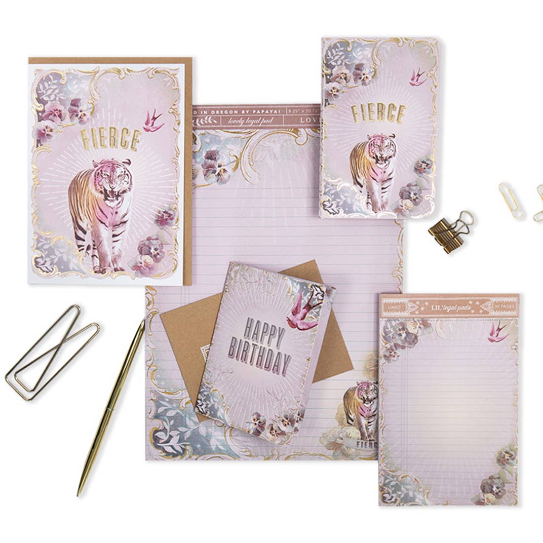 Fierce -  Greeting Card