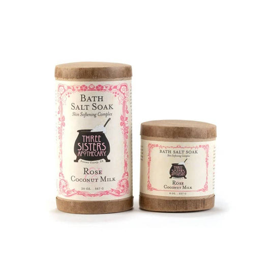 Rose & Coconut Milk Bath Salt Soak