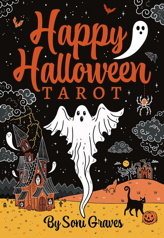 Happy Halloween Tarot Deck and Guidebook