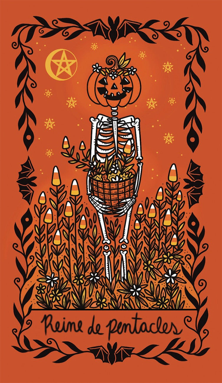 Happy Halloween Tarot Deck and Guidebook