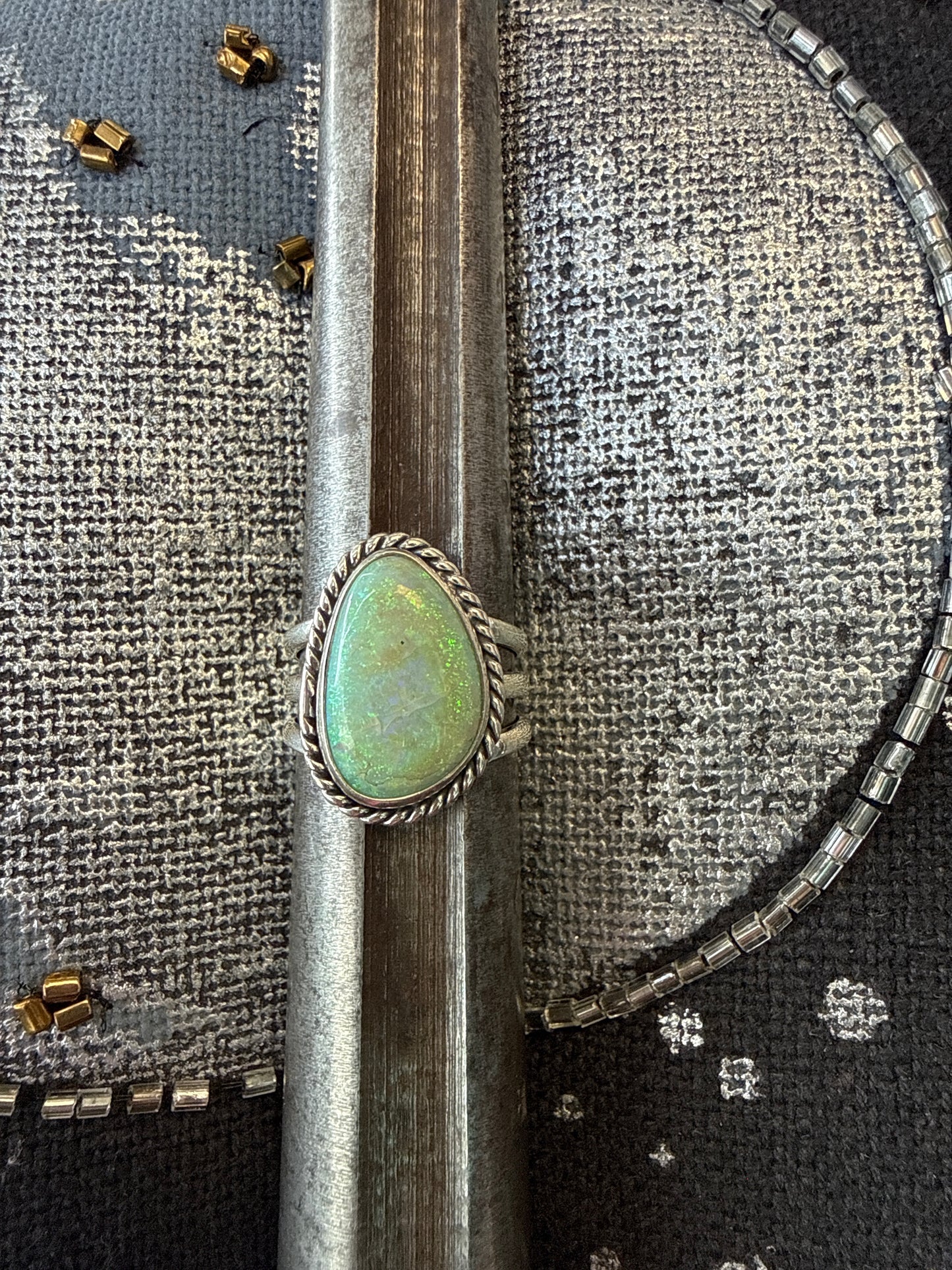 Boulder Opal Ring - Cozy Coven
