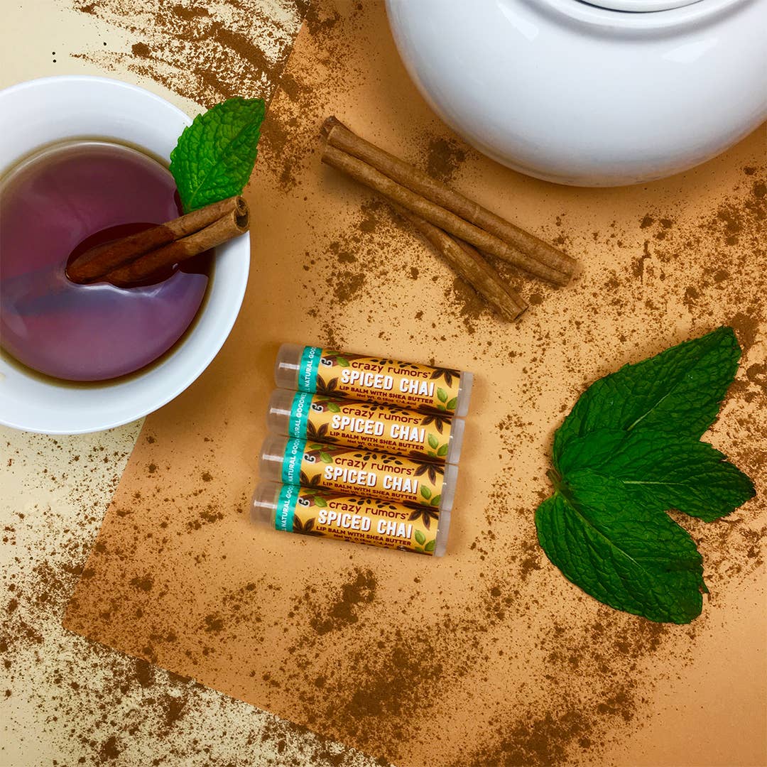 Spiced Chai Lip Balm All Natural, Vegan