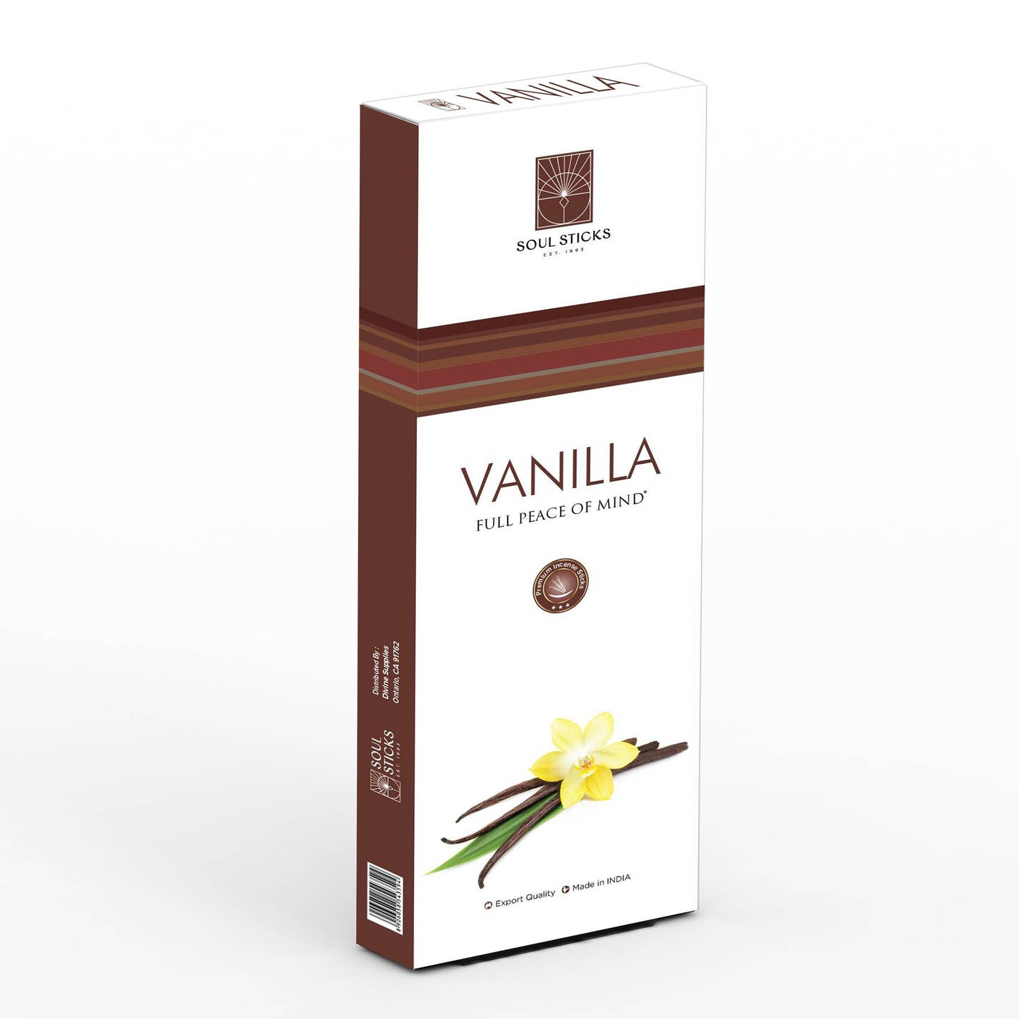 Soul Sticks - Vanilla Premium Series Incense Sticks (90 g.)